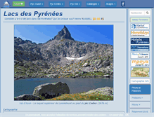 Tablet Screenshot of lacsdespyrenees.com